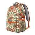 thumbnail image 2 of Mantra Bohemian Artisan Backpack - Handcrafted & Spacious School Backpack for Men & Women, Stylish Backpack, Great Gift for Students, 2 of 6
