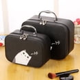 thumbnail image 4 of MesaSe Multifunctional Cartoon Portable Travel High Capacity Double Layer Makeup Cosmetics Case Box, 4 of 6