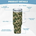 thumbnail image 5 of Bingfone Camouflag for 40 Oz Stainless Steel Travel Mug Double Wall Water Coffee Cup for Home,Office, Outdoor Works Great for Ice Drinks and Hot Beverage, 5 of 8