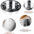 thumbnail image 5 of Stainless Steel 6-Quart Electric Pressure Cooker Steam Rack Steamer Basket Insert Set, Silver (COMINHKPR111848) Silver Silver, 5 of 5