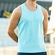 thumbnail image 4 of pstuiky Camisetas sin mangas para hombre, Camiseta deportiva informal sin mangas con cuello redondo para hombre Camisas para hombres s, 4 of 7