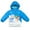 Blue, variant on CoComelon JJ Cody Nico Infant Baby Boys Zip Up Puffer Jacket Infant to Toddler