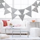 thumbnail image 3 of Banderines De Banderines Banderín de 12 lados y 3,2 m, banderines, banderas triangulares, decoración de cumpleaños para bebés, 3 of 8