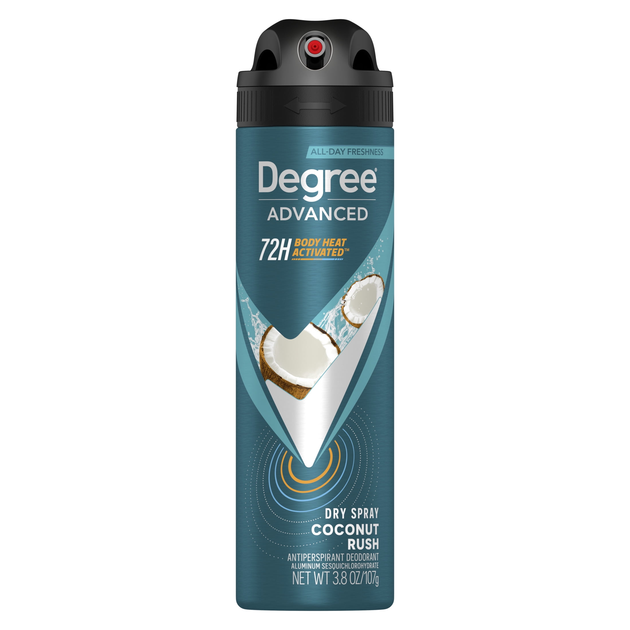 cigarette spray deodorant Degree Long Lasting Men's Antiperspirant Deodorant Dry Spray Cool Rush, 3.8  oz