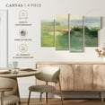 thumbnail image 5 of Elephant Stock Gentle World Wall Art - Horizontal Multi Panel Canvas - Living Room Wall Decor - Abstract Multi Panel - Green And Blue Decor By Julia Purinton - 36" x 22", 5 of 8