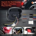thumbnail image 3 of Luz trasera MOVOTOR LED con señal de giro de freno para Harley Davidson, 3 of 7
