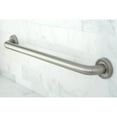 thumbnail image 2 of Kingston Brass DR914248 Camelon 24-Inch X 1-1/4-Inch OD Grab Bar, Brushed Nickel, 2 of 4