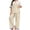 Purple B, variant on Summer Ladies Nightwear Akafmk Women's Pajama Sets,Cotton Pajamas for Women Set,Women's Large Size Fashion Solid Color Collar Short Sleeved Long Pants Casual Home Suit Set Pajama Set