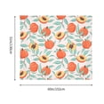 thumbnail image 3 of Pofeuu Peach Print Wall Tapestry Decoration Wall Hanging Tapestry 60 x 51 Inch, 3 of 6