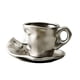 thumbnail image 4 of Juego de Tazas y Platillos de Té BLESIY Taza con Forma de Cara Humana Cerámica Regalo Creativo de Navidad, 4 of 8