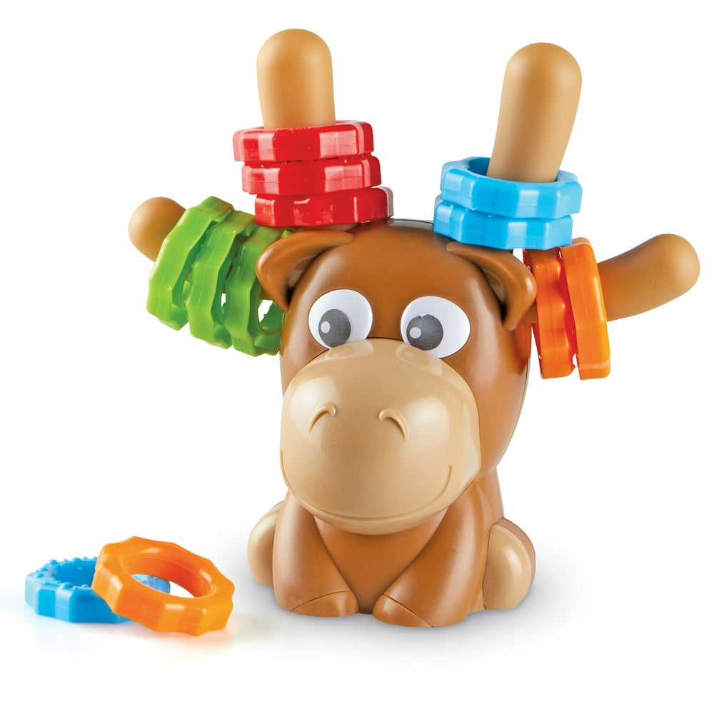 Learning Resources Max the Fine Motor Moose, Fine Motor Toy for Toddlers, Ages 18 mos+ Walmart
