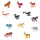 thumbnail image 2 of Animales de Granja de Plástico Sunnimix 12 Piezas Caballo Modelo de oveja, 2 of 8