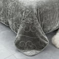 thumbnail image 6 of Flannel Bed Blanket,Soft Embossed Plush Fleece Blanket, Queen 75" x 91",3.3lb, 6 of 6