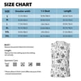 thumbnail image 6 of Haiem Men's Hand Drawn Snake Print Tank Tops Summer Sleeveless Cut Off Workout T-Shirts Fitness Vest Athletic Undershirts-Large, 6 of 8