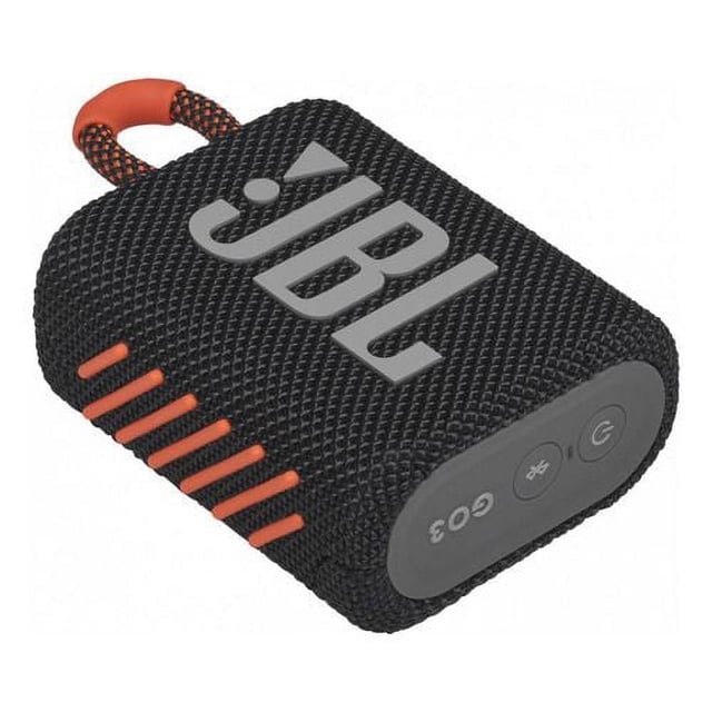 Bocina Jbl Go 3 Portátil Con Bluetooth Negro/Naranja JBL GO 3