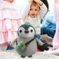 thumbnail image 2 of Cute Sleeping Dolls 25cm Penguin Baby Soothing Dolls Toys Juguete de la muñeca de los niños, 2 of 3