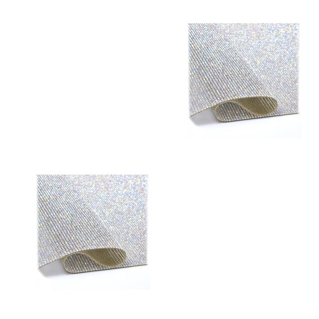 Naiovety Cinta de diamantes de imitación de cristal, accesorios de ropa de malla de taladro de cristal, pegatina autoadhesiva, decoración Type32 NO32