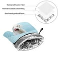thumbnail image 6 of Naloa Puppy Licks Nose Oven Mitts and Pot Holders 4 pcs Set, Cooking Baking Grilling Kitchen Oven Glove for Cooking, 6 of 6