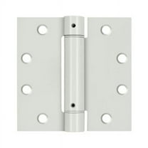 Deltana DSH45USP Single Action Steel 4 1/2-Inch x 4 1/2-Inch Spring Hinge
