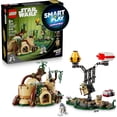 thumbnail image 1 of LEGO Star Wars Jeu Intelligent : Hutte de Yoda et Entraînement de Jedi - Jouet de Construction pour Jeu de Rôle - Ensemble Compatible avec 2 Étiquettes Intelligentes et 2 Minifigurines - Cadeau pour Garçons, Filles et Enfants de 8 Ans et Plus - 75422, 1 of 2