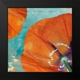 thumbnail image 2 of Berg, Sabine 12x12 Black Modern Framed Museum Art Print Titled - Poppies in the Sky I, 2 of 5