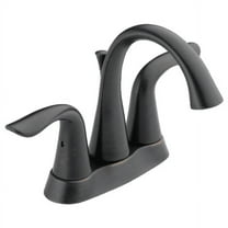 Delta Lahara Two Handle Centerset Bathroom Faucet in Venetian Bronze 2538-RBMPU-DST