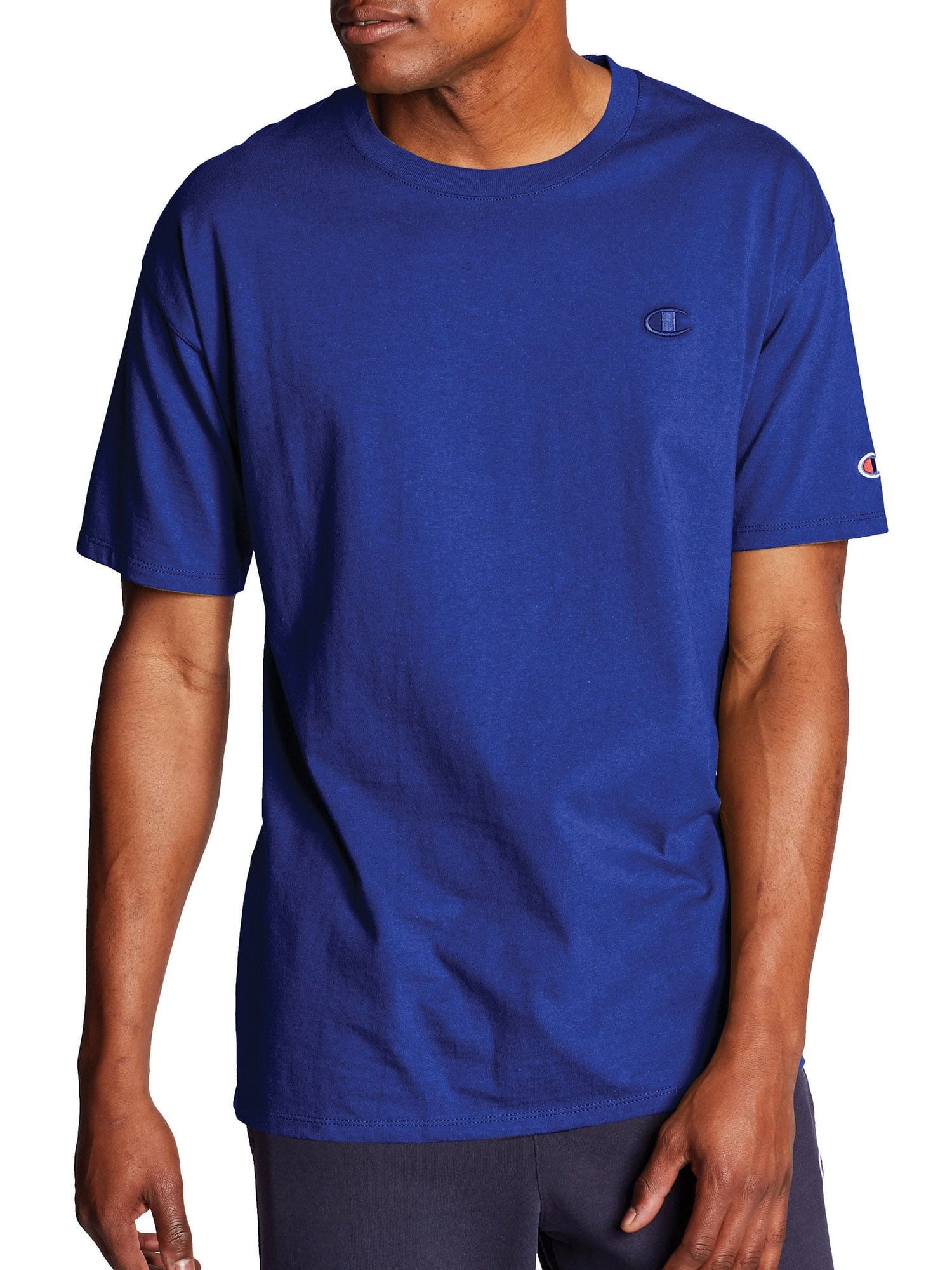 Champion - Champion Men's Solid Classic Jersey T-Shirt - Walmart.com ...