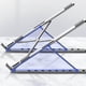 thumbnail image 4 of Soporte plegable ajustable para tabletas y teléfonos, elevador y soporte de refrigeración para tablet., 4 of 5