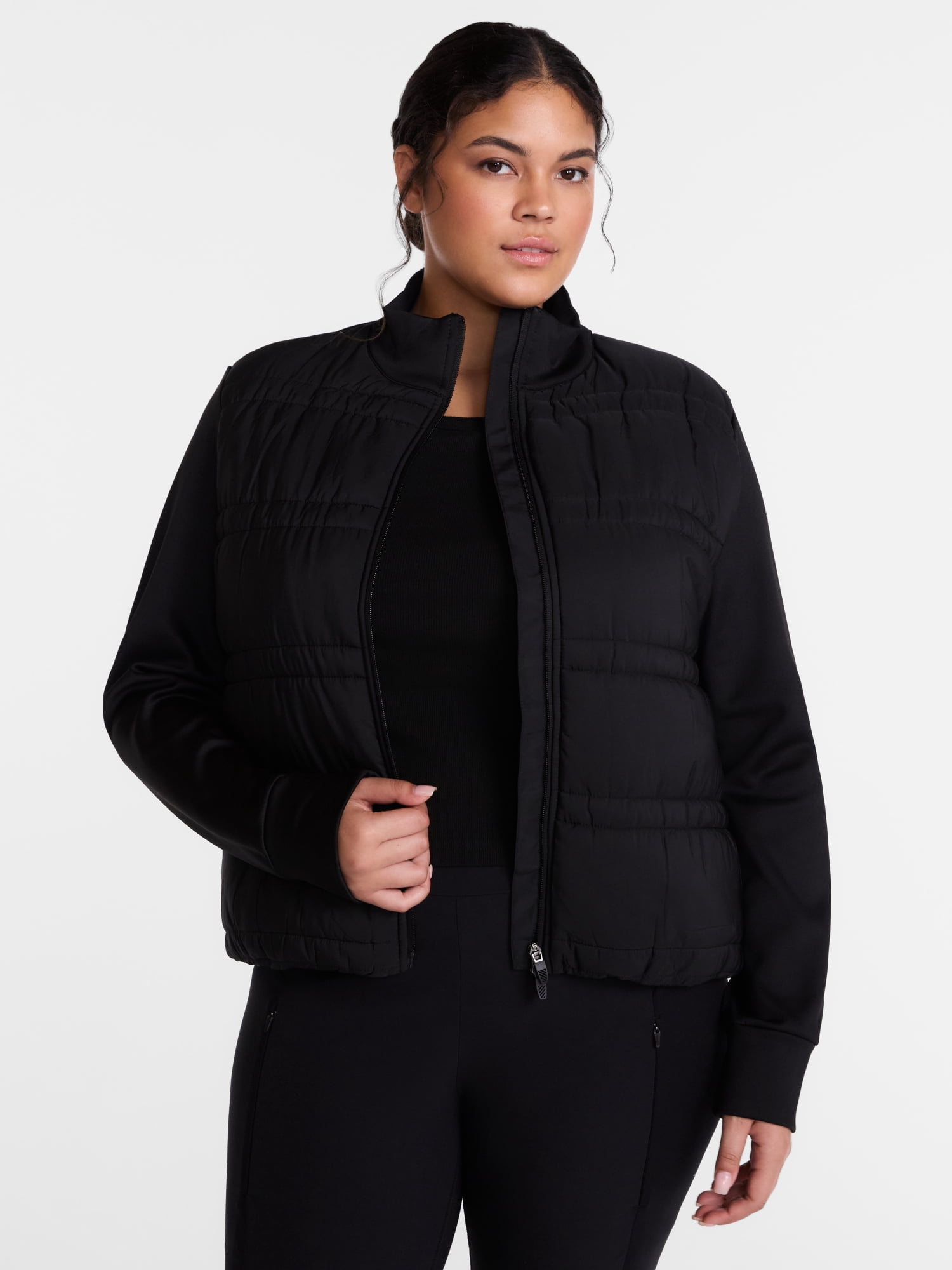 Avia Women's Hybrid Jacket with Long Sleeves, Sizes XS-XXXL