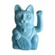 thumbnail image 2 of Estatuas de Dibujos animados de resina para empresas Sunnimix Adornos de animales Estatuilla del gato de la suerte Azul, 2 of 7