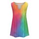 thumbnail image 5 of Blusa de chaleco sin mangas con cuello en V y estampado de tallas grandes suelta informal con estilo para mujer OAVQHLG3B Store lin121212, 5 of 5