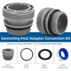 thumbnail image 4 of 4 Pack Pool Hose Conversion Adapters Kit for & Pools, 4 of 5
