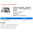 thumbnail image 2 of Auxiliary Fan Assembly - Compatible with 2011 - 2013 Kia Sportage 2.4L 4-Cylinder 2012, 2 of 2