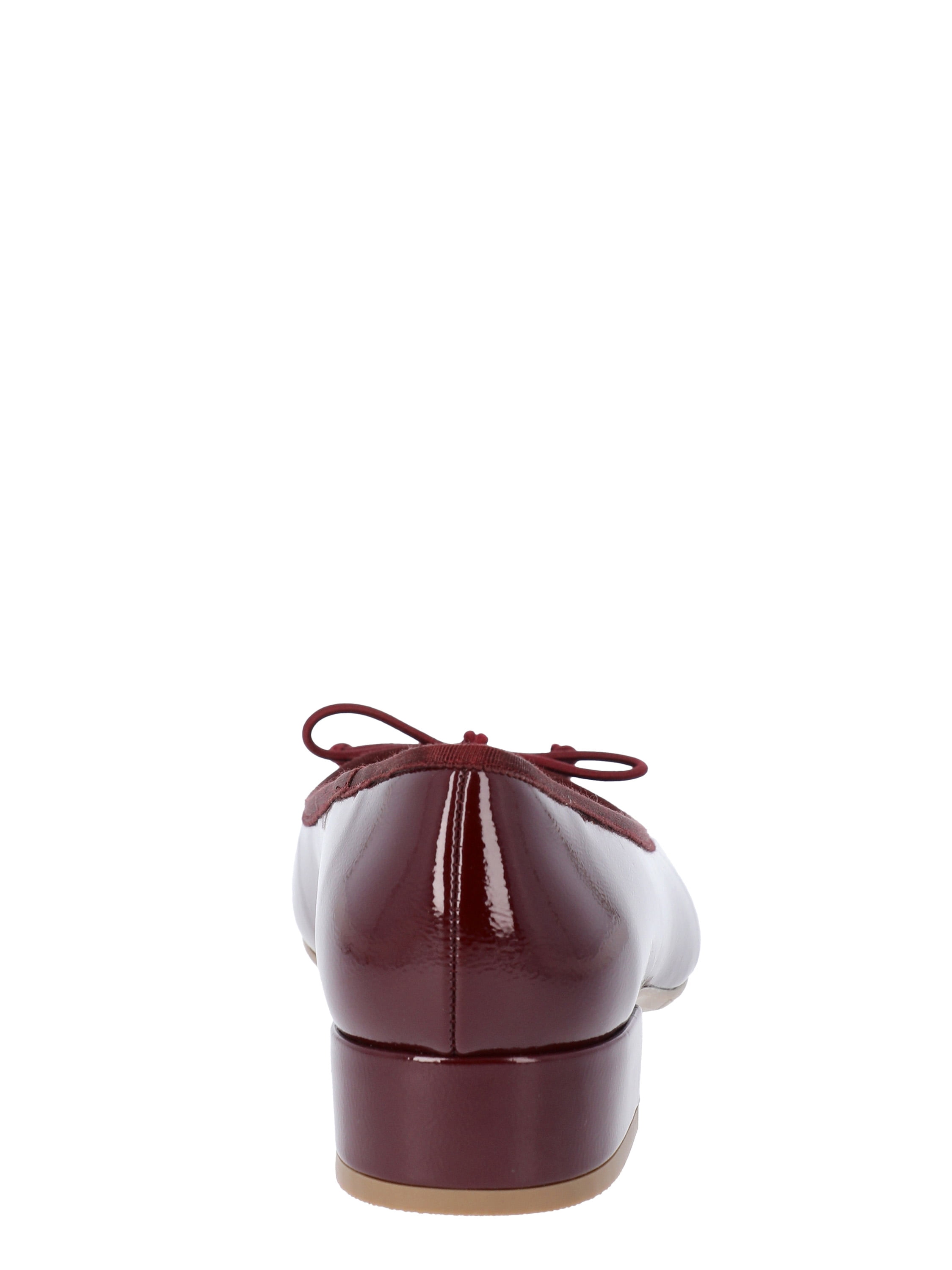 Time and Tru Women's String Bow Block Heel Ballet Shoes, Wide Width Available