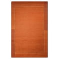 thumbnail image 2 of RUGSOTIC CARPETS HAND KNOTTED WOOL AREA RUGS - 5'7''x7'10'', Rectangle, Orange, Contemporary Modern Design, High Pile Thick Handmade Anti Skid Area Rugs for Living Room, Bed Room (T00205), 2 of 8