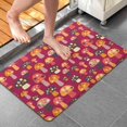 thumbnail image 4 of Colorful Spotted Mushroom Red Pattern Bathroom Rugs Mat,Non Slip Microfiber Bathroom Rug,Rubber Backing,Soft Bathroom Mats for Bathroom Floor,Tub and Shower,20x32in(50x80cm), 4 of 5