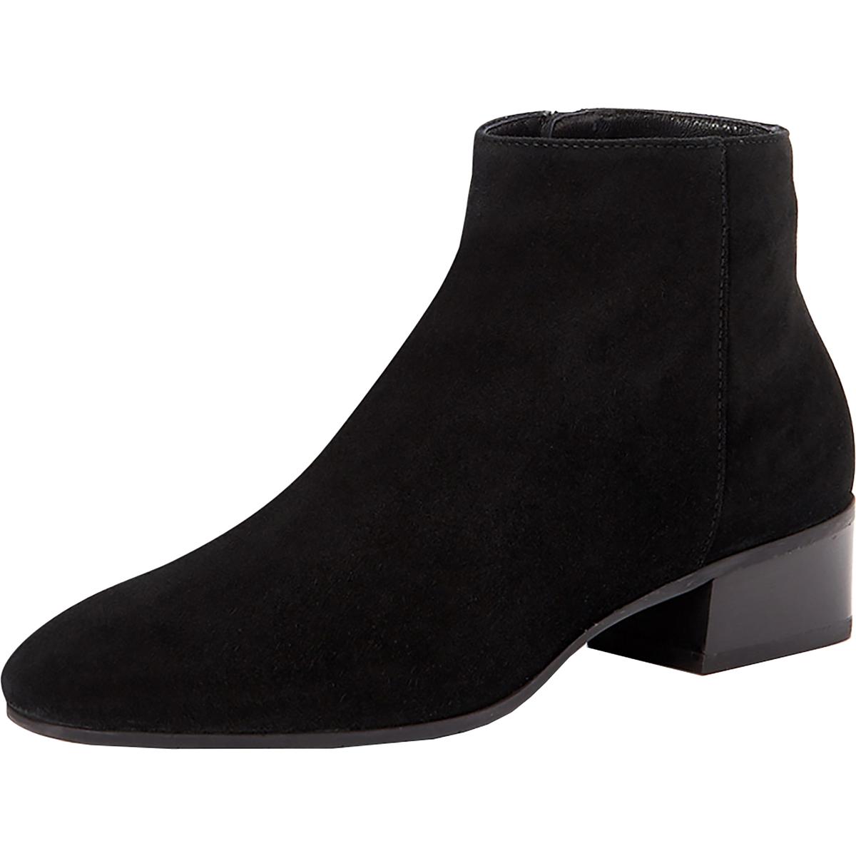 Aquatalia Womens Fuoco Suede Block Heel 