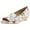 White/Floral, variant on Aerosoles Womens Application Floral Print Peep Toe Wedges