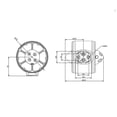 thumbnail image 4 of TISHITA Moteur de Propulseur Sous-Marin W / 3 Accessoires de Lame Robot à Distance pour Rov RC DIY Positif Négatif, 4 of 8