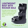 thumbnail image 6 of Mars Wellness Premium Pediatric Cam Walker Fracture Ankle Boot - L, 6 of 9