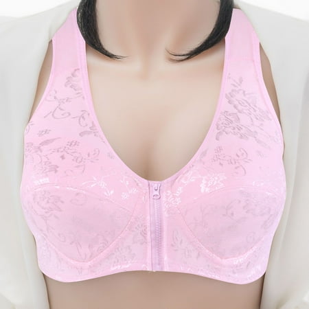 Aayomet Bras for Women Minimizer Bra for Women Unlined Non Padded Lace Plus Size Bras Full Figure Black Bras A 38/85