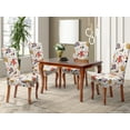 thumbnail image 3 of Dining Room Chair Covers Set of 4, Stretch Printed Kitchen Chair Covers, Washable Removable Parson Chair Cover for Dining Room, Restaurant, Ceremony, Universal Size, 3 of 6