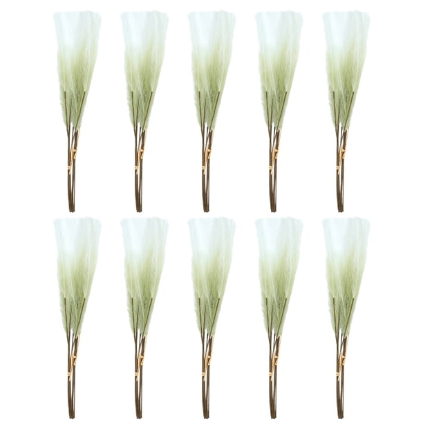 GOOHOCHY 10 piezas de ramos de flores artificiales para decoración de caña falsa.