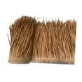 thumbnail image 2 of Aymzbd Artificial Thatch Roof Flame Retardant Realistic Versatile Decorations for Fence Brown and Black, 2 of 9