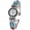 MULTICOLOR, variant on Collections Womens 22mm Case Graved Stones Large Cuff Bangle Watch (Fits Wrists Up to 7-8 inches)