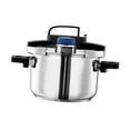 thumbnail image 1 of GUOOL Cuisinière à Pression en Acier Inoxydable 5.5L Grande Capacité Portable, 1 of 9