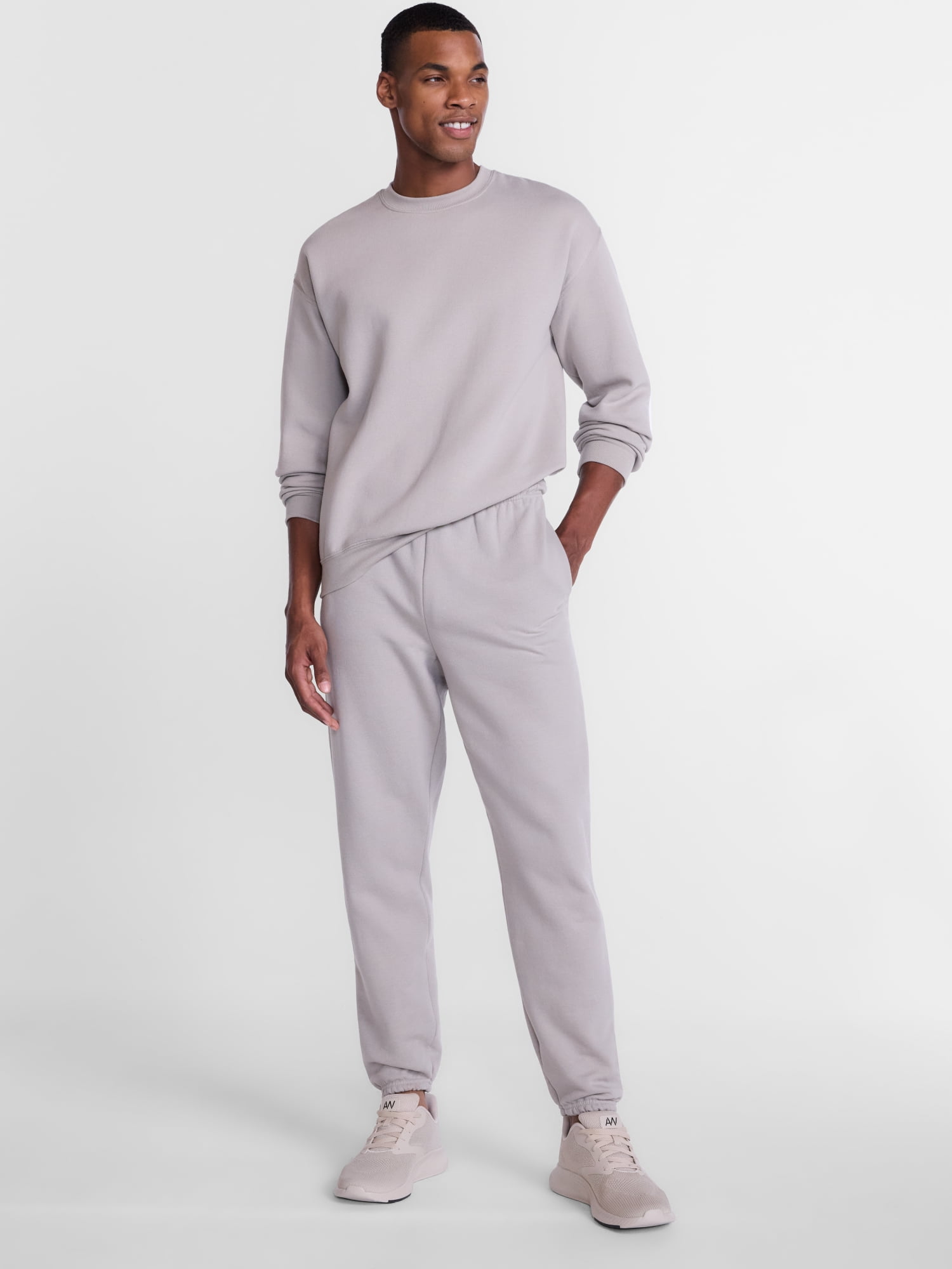 Athletic Works Men's and Big Men's Fleece Jogger Sweatpants, Sizes XS-4XLT