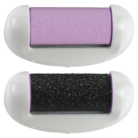 Spa Sciences VIVA Replacement, Fine & Coarse Foot Smoothing Treatment Heads, 2 Count