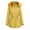 Yellow, variant on Fashion Plus Size Jackets for Womens Winter Warm Solid Color Zipper Long Sleeve Hooded Pocket Sweater Coat Jacket