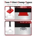 thumbnail image 3 of Thin Rip Jig Table Saw Jig Guide, Woodworking Tools for Strip Cuts, Fit for 3/4" x 3/8" Slots, 3 of 8